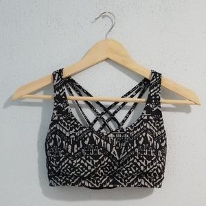 VICTORIA SPORT Women's Sport Bra Cross Back.Sz XS